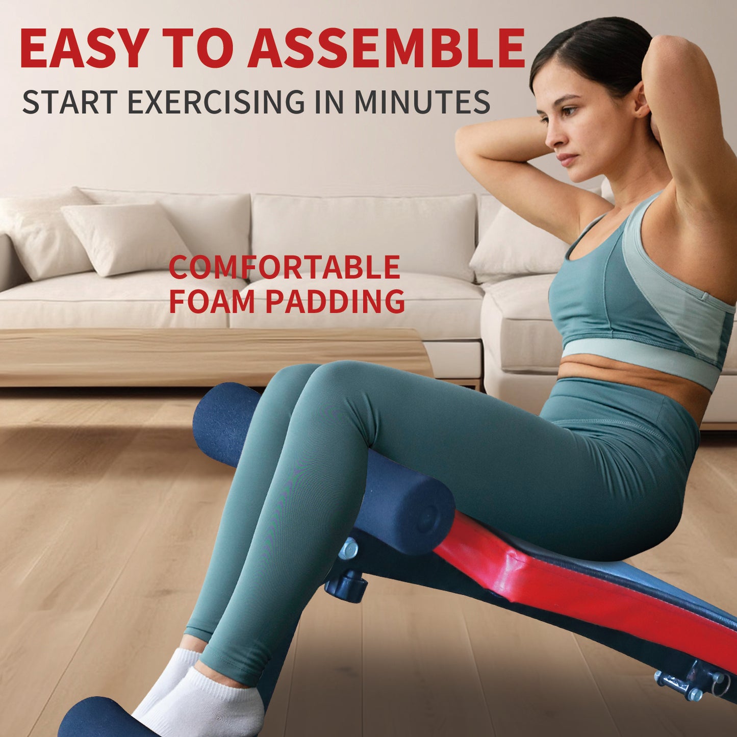 Versatile Home Gym Workout Bench