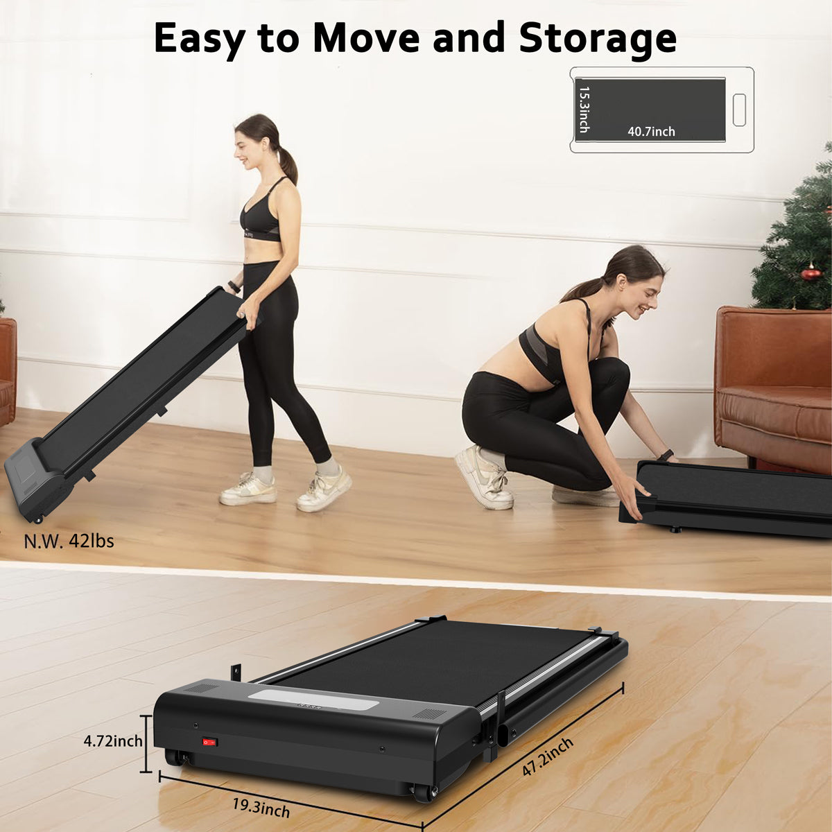 Walk & Work Treadmill: Your Under-Desk Workout Buddy