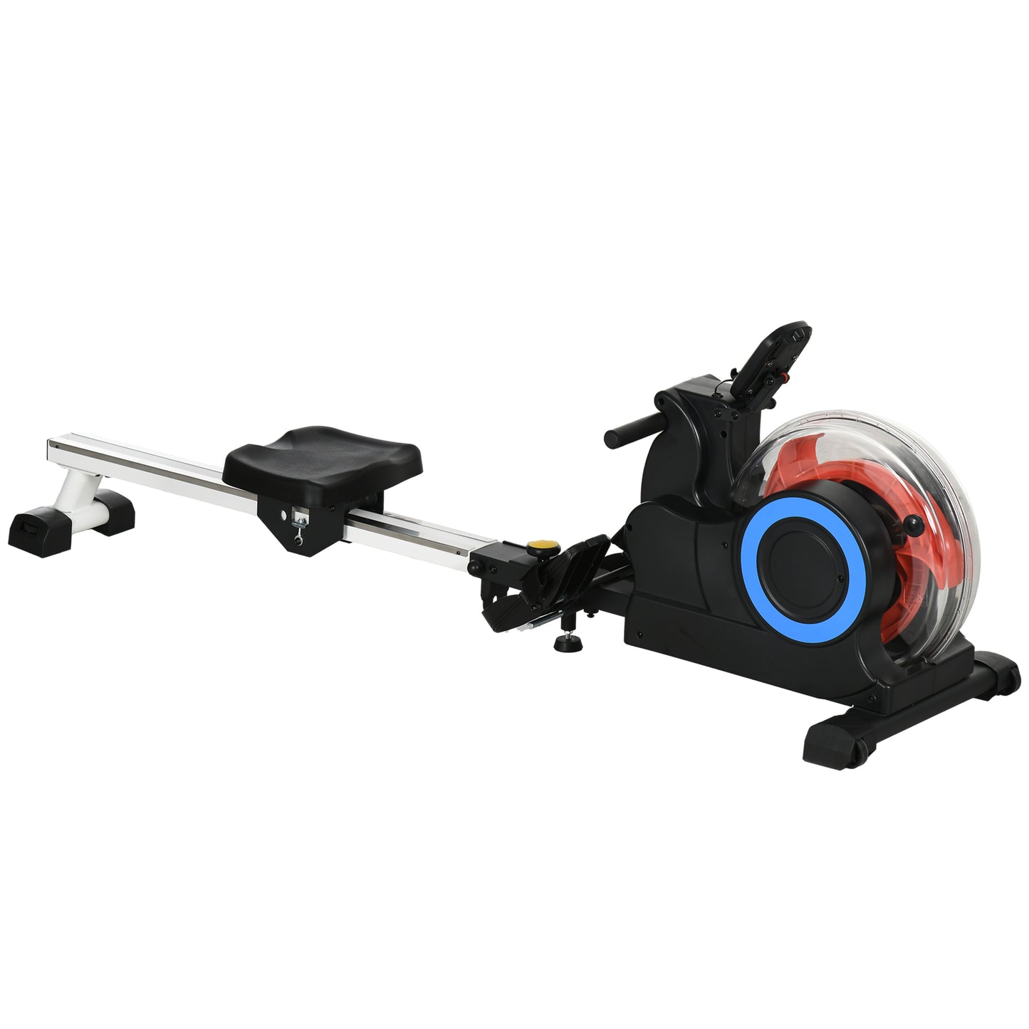 AquaFit Foldable Rower – Compact Cardio with Adjustable Resistance and Tablet Holder