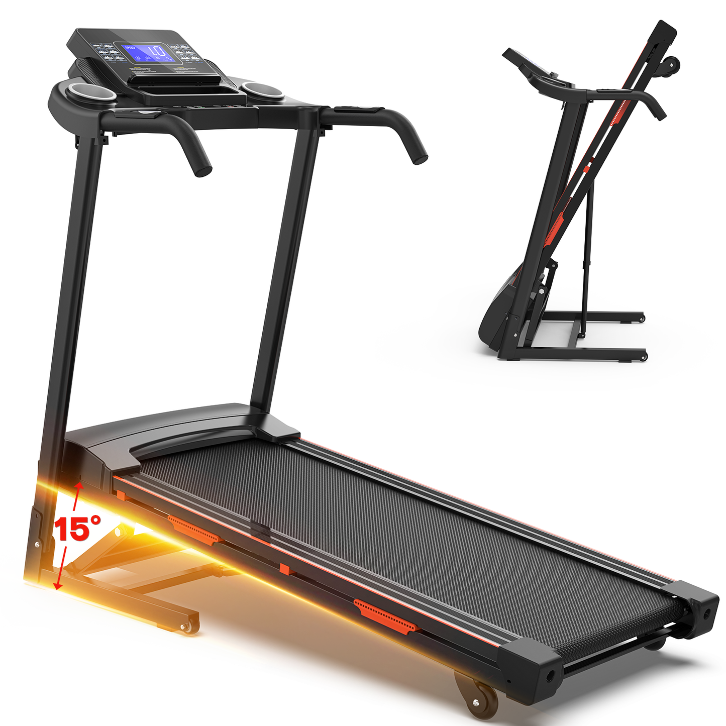 SmartFold Treadmill with Bluetooth & Incline