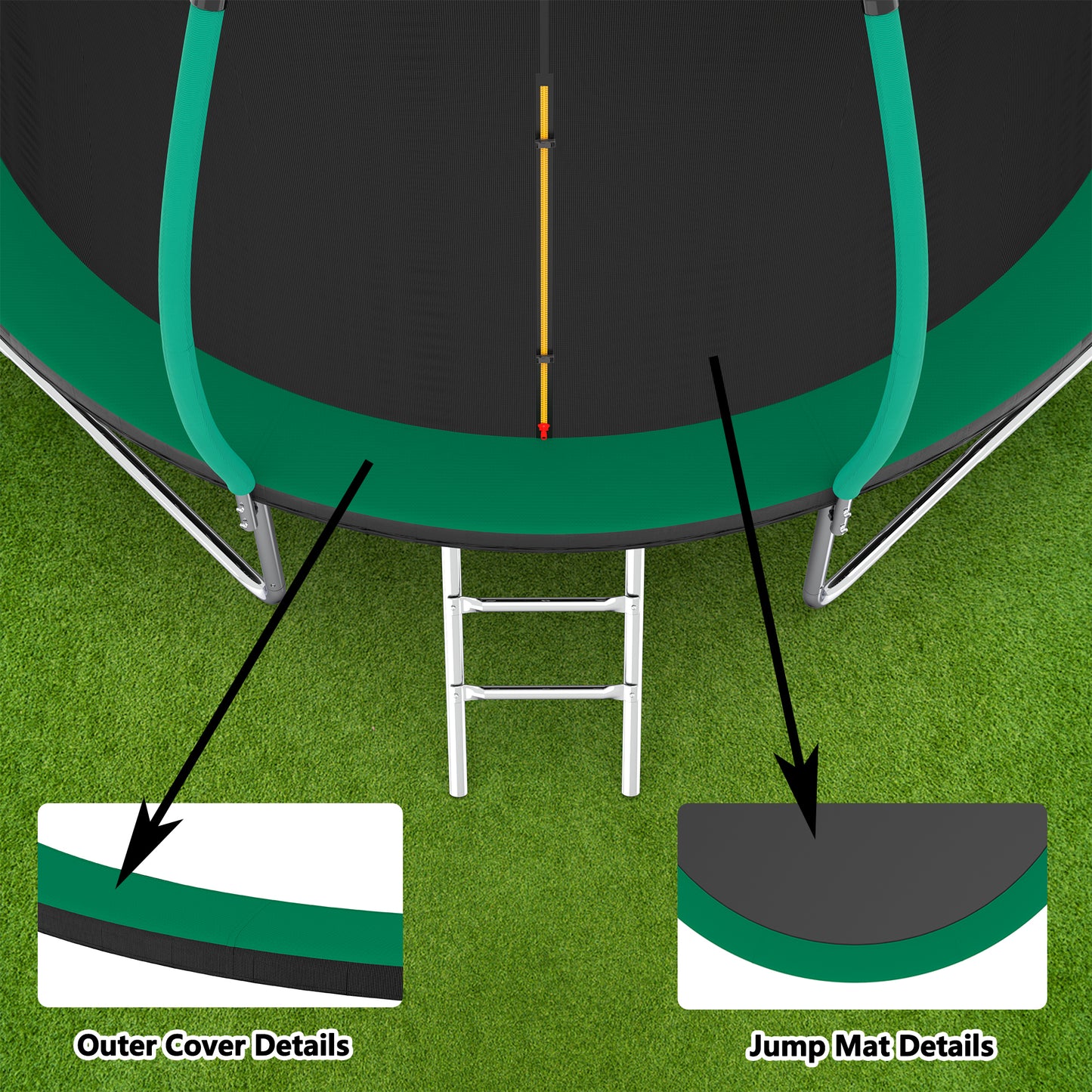 FunBound Trampoline Adventure - Safe Outdoor Bouncing for Kids!