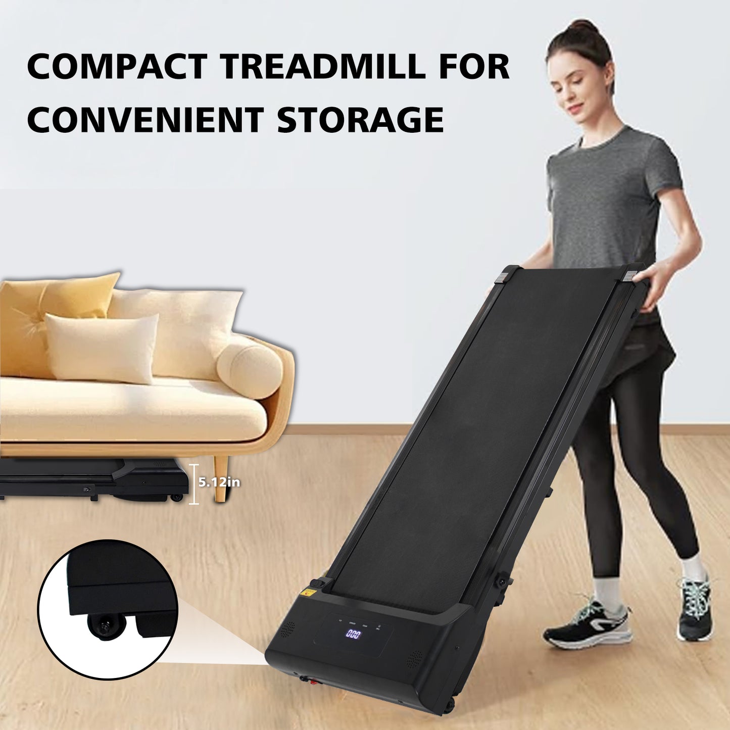 DeskBuddy Treadmill: Your Compact Walking Companion