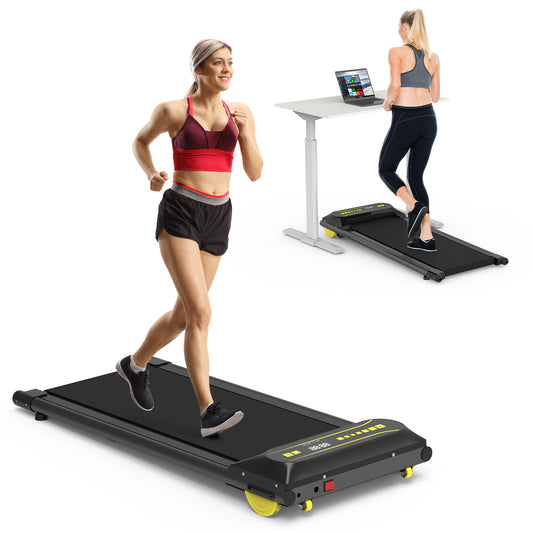 SlimFit Walk & Run Treadmill - Compact Home Jogger with LED Display & Workout Programs