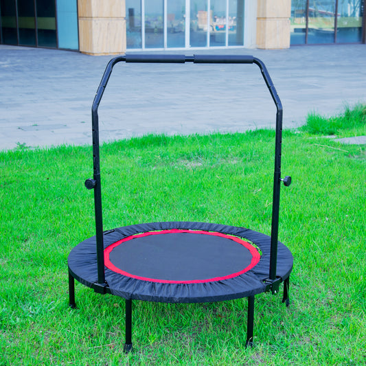 JumpFit Mini Trampoline: Safe & Fun Workout for Everyone!