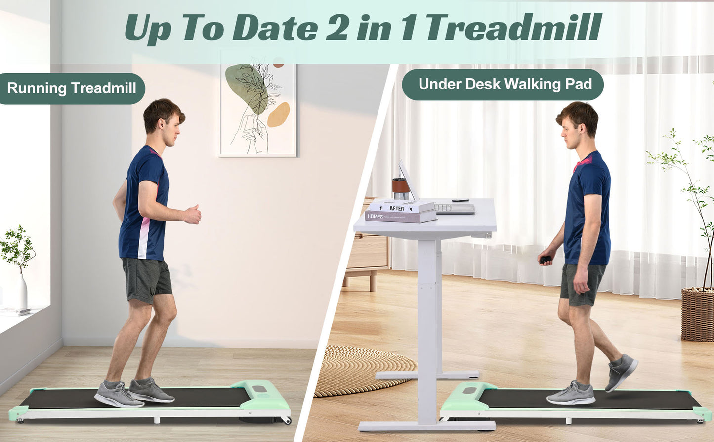 Desk Buddy Treadmill: Jog, Walk, and Work!