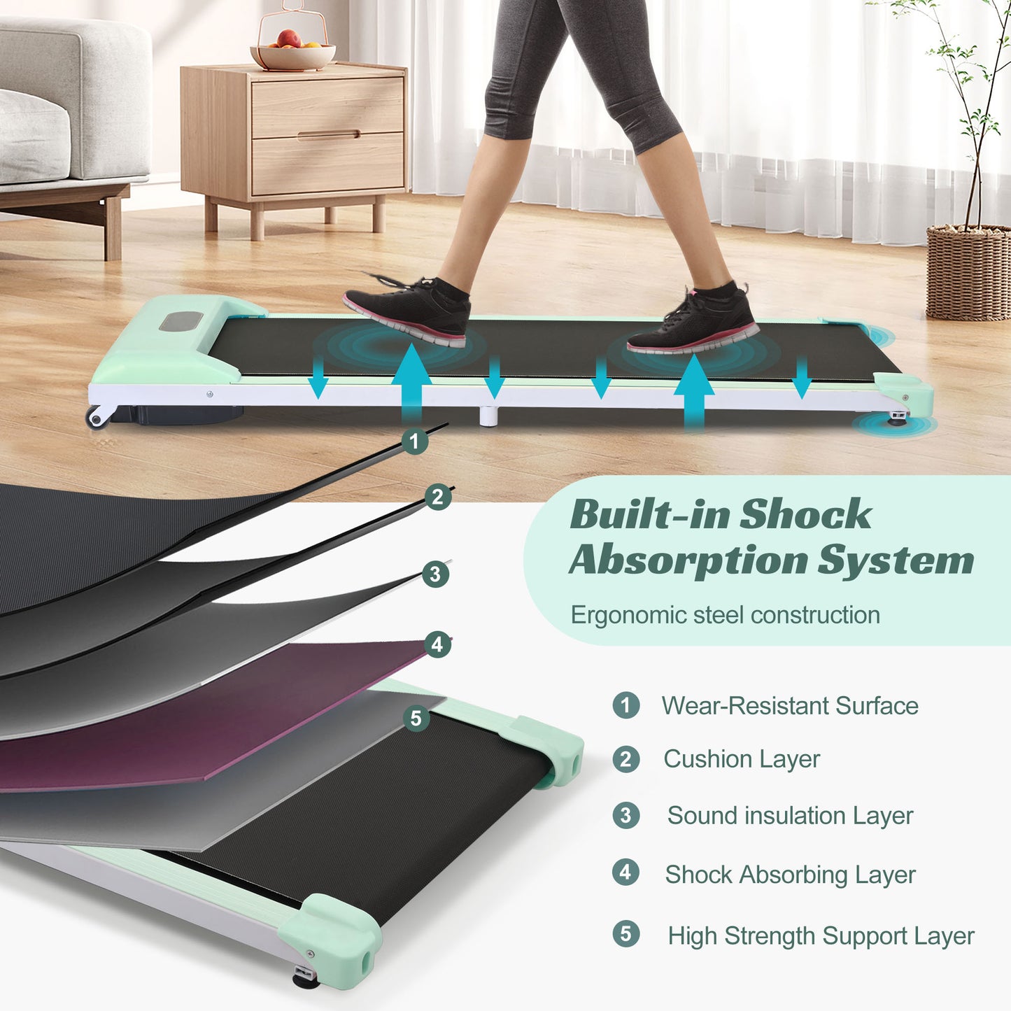 Desk Buddy Treadmill: Jog, Walk, and Work!