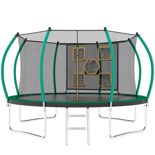 FunBound Trampoline Adventure - Safe Outdoor Bouncing for Kids!