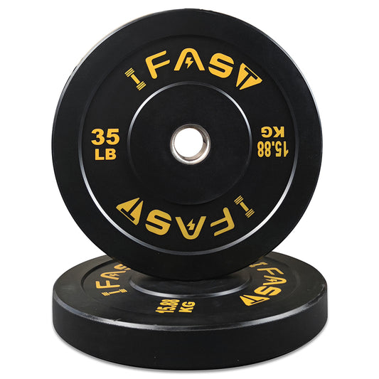 Dynamic Rubber Bumper Plates for Weightlifting