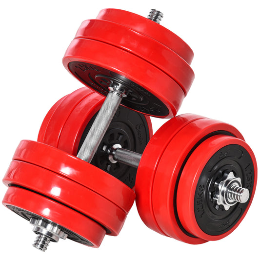 Transformable Dumbbell and Barbell Set for Home Workouts