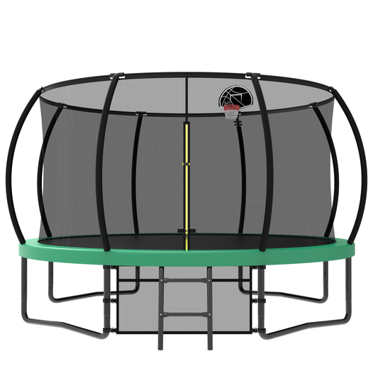 AdventureZone Kids Trampoline with Safety Net & Ladder