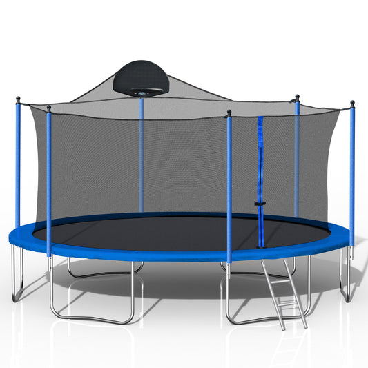 Jump & Shoot Trampoline Fun for Everyone!