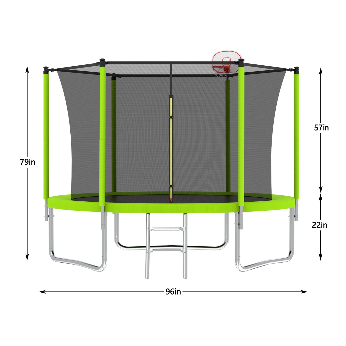 Green Joy Trampoline