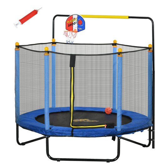 Bounce & Shoot Trampoline Fun for Kids