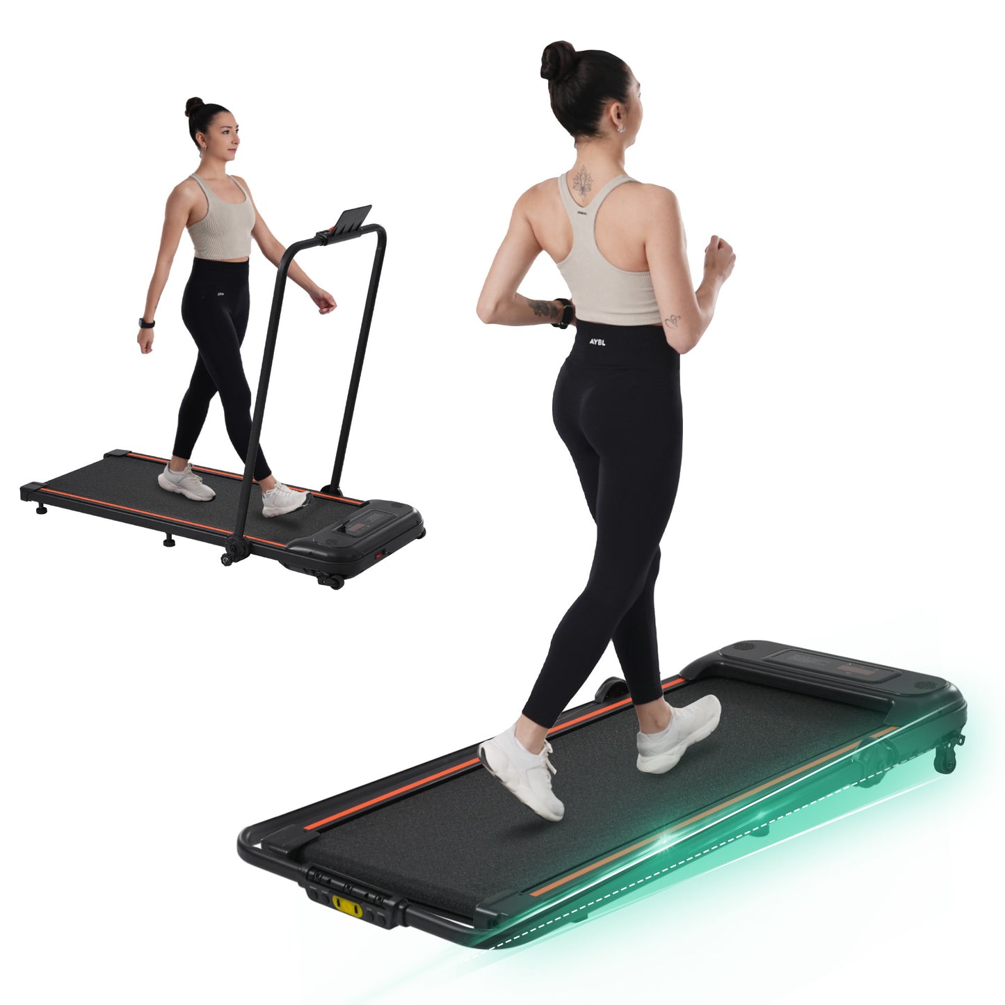 ActiveMove Under Desk Treadmill - Compact & Adjustable for Home and Office