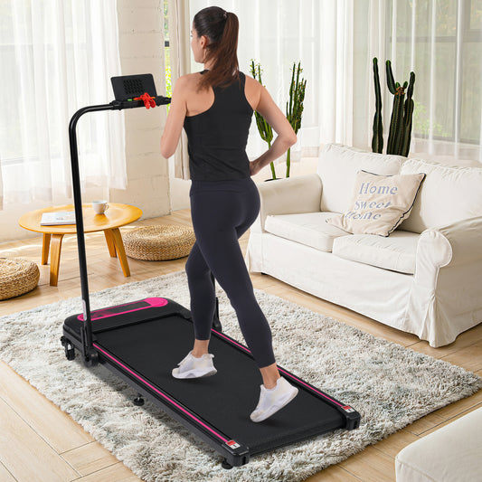 FitDesk Folding Treadmill – Your Compact Walking Companion for Home or Office