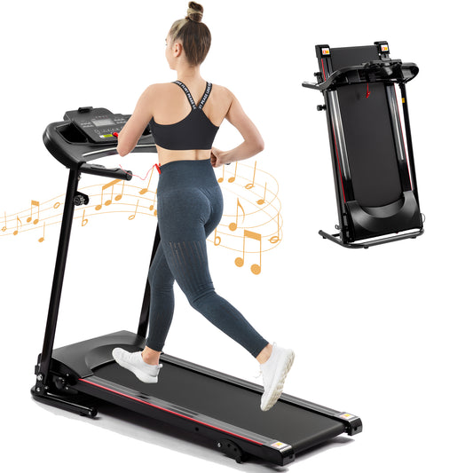 Foldable Bluetooth Treadmill for Home Fitness