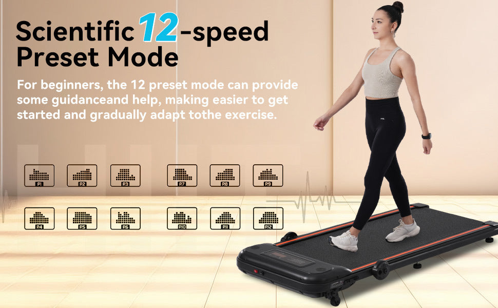 ActiveMove Under Desk Treadmill - Compact & Adjustable for Home and Office