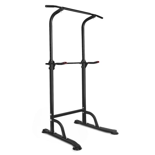 Versatile Power Tower: Adjustable Dip and Pull-Up Station for Home Workouts