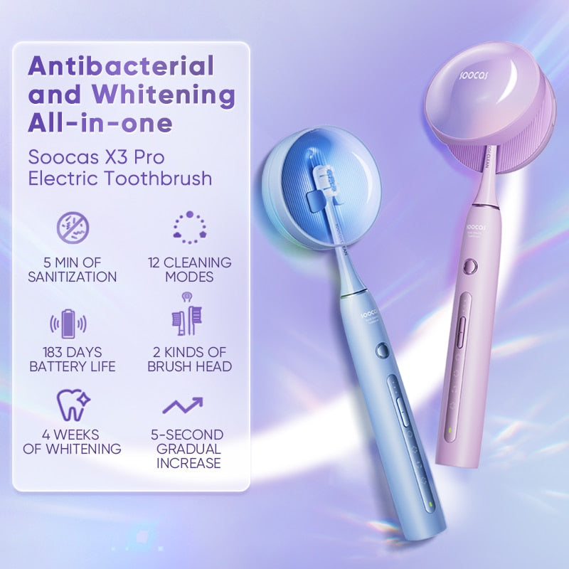 SonicSOOCA Electric Toothbrush