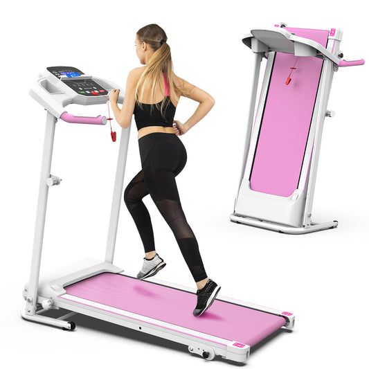 Space-Saving Electric Treadmill for Home Workouts