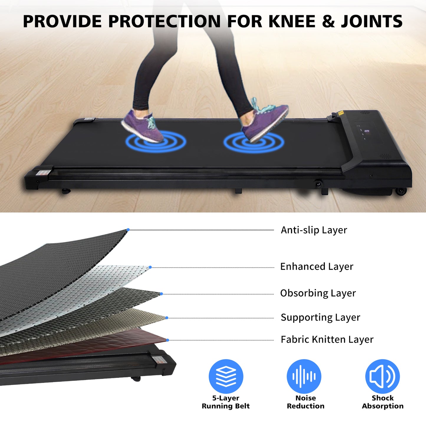 DeskBuddy Treadmill: Your Compact Walking Companion