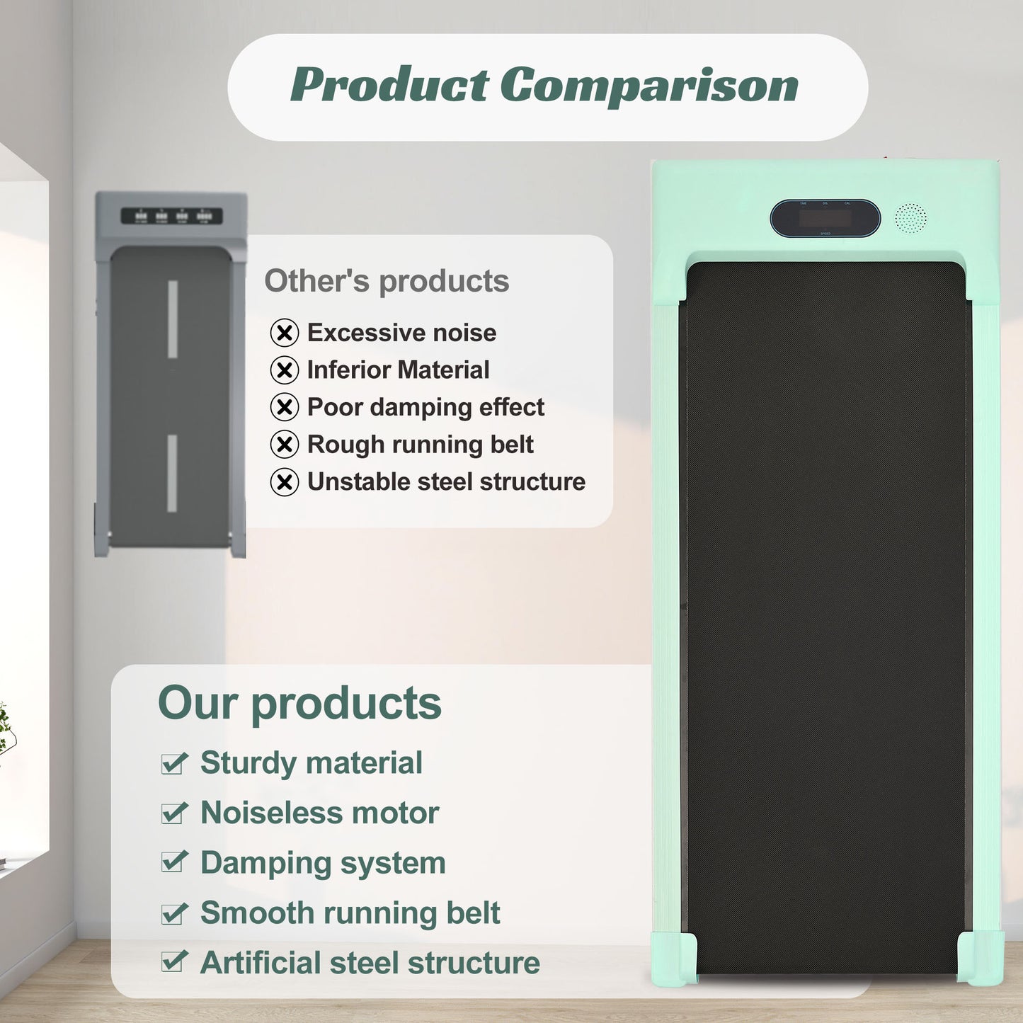 Desk Buddy Treadmill: Jog, Walk, and Work!