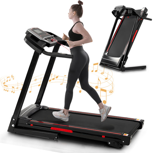 Space-Saver Folding Treadmill for Home Workouts