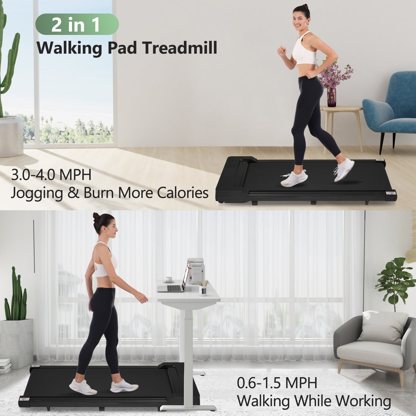 DeskFit Treadmill: Your Home Office Walking Buddy!