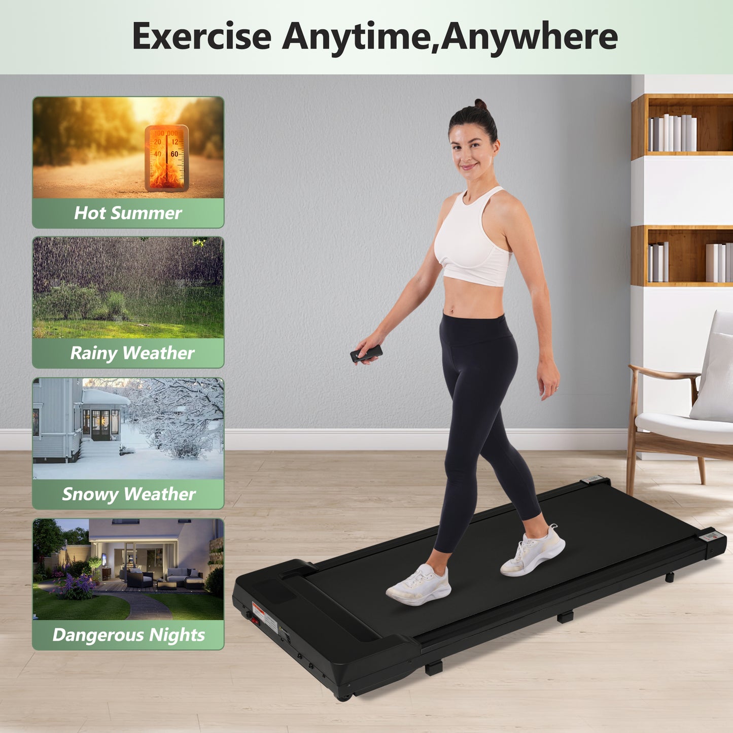 DeskFit Treadmill: Your Home Office Walking Buddy!