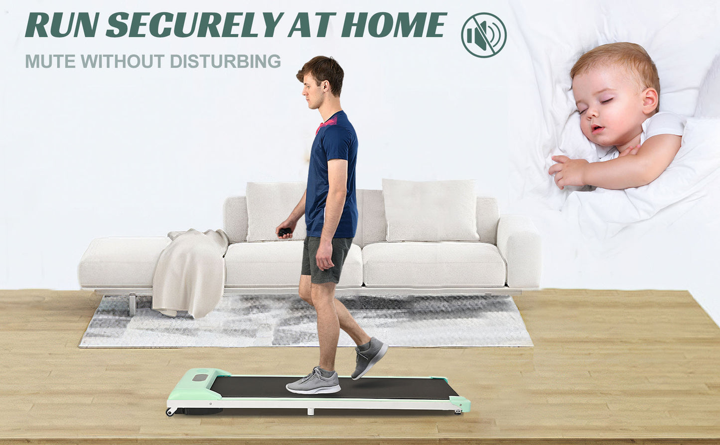 Desk Buddy Treadmill: Jog, Walk, and Work!