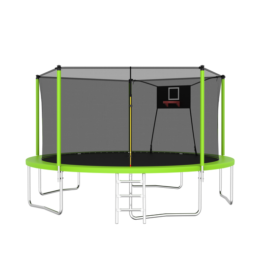 Family Fun Trampoline with Safety Net