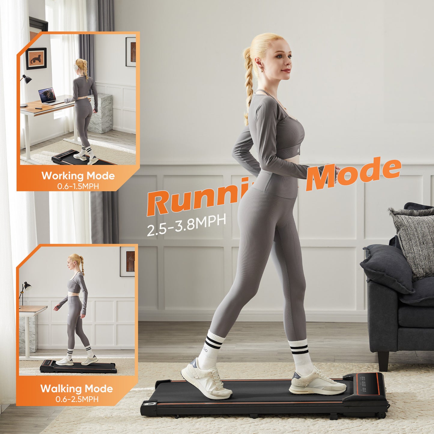 WalkEasy Treadmill – Your Compact Fitness Buddy for Home and Office