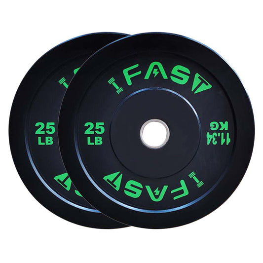 Heavy-Duty Rubber Bumper Plates for Weightlifting